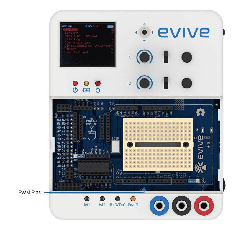 pwm analog pins