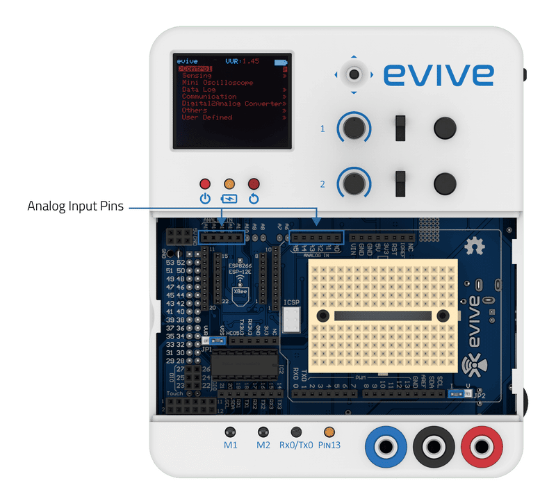 evive Analog Pins