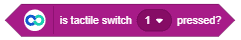 is tactile switch pressed