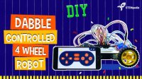 Dabble App ESP32 Controlled Robot