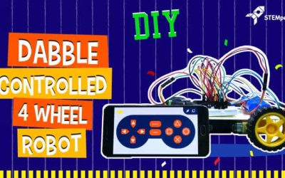 Dabble App ESP32 Controlled Robot