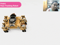 Face Tracking quadruped