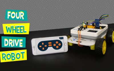 Four-wheel-drive-Robot