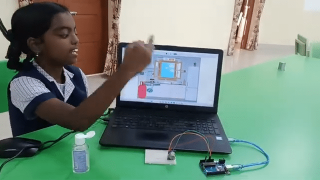 LPG Leakage monitoring system #pictoblox 0-31 screenshot