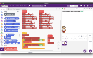 PictoBlox Block-Coding Environment