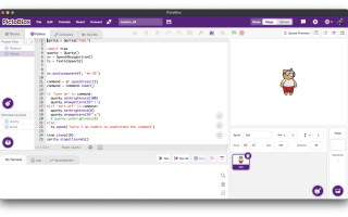 PictoBlox Python Coding Environment