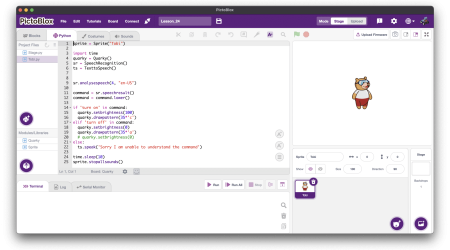 PictoBlox Python Coding Environment