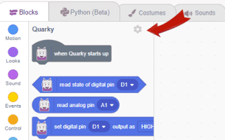 Quarky Setting Block Coding