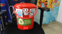 Suhaan Aneja, Age_ 14 _ Codeavour Project 2021 _ PictoBlox Project _ Eco-Bin _ Smart Dustbin _ #ai 2-15 screenshot