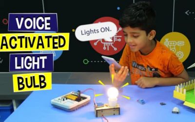 Voice Activated Light Bulb project - science project idea