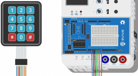 interfacinng keypad with evive